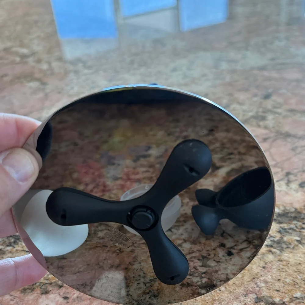 Modern Black and White Magnetic Salt and Pepper Shakers